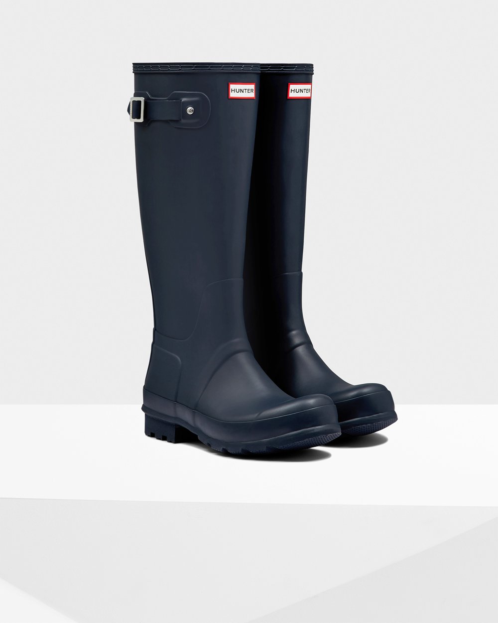 Hunter Hombre Original - Botas de Lluvia Azul Marino - 168-XBPTQM